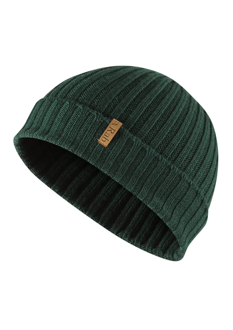Rab Deep Trawler Merino Beanie in Evergreen